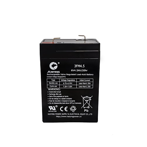 6V4.5Ah Sealed Lead Acid Battery 3FM4.5 Ups Battery manufacturer