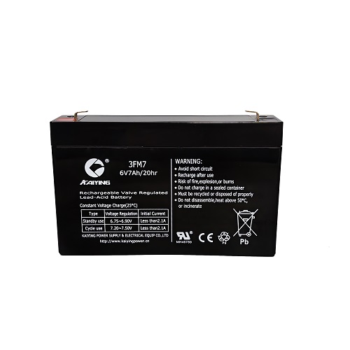 6V7Ah Sealed Lead Acid Battery 3FM7 Ups Battery manufacturer