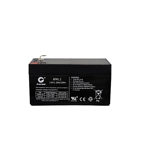 12V1.2Ah Sealed Lead Acid Battery 6FM1.2 Ups Battery manufacturer