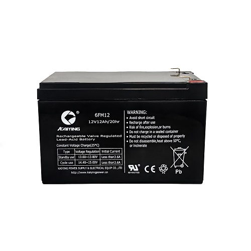 12V12Ah Sealed Lead Acid Battery 6FM12 Ups Battery manufacturer