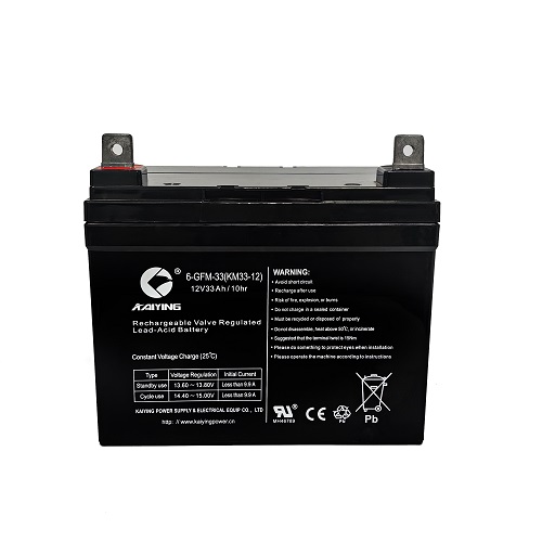12V33Ah Sealed Lead Acid Battery 6FM33 Ups Battery manufacturer