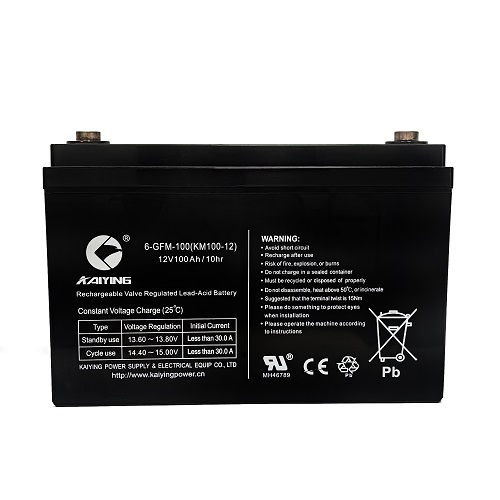 12V100Ah Sealed Lead Acid Battery 6FM100 manufacturer