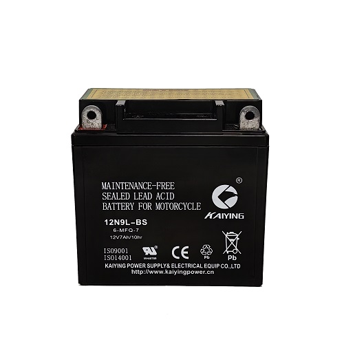 SMF Motorcycle Battery 12N9L-BS 12V9AH manufacturer