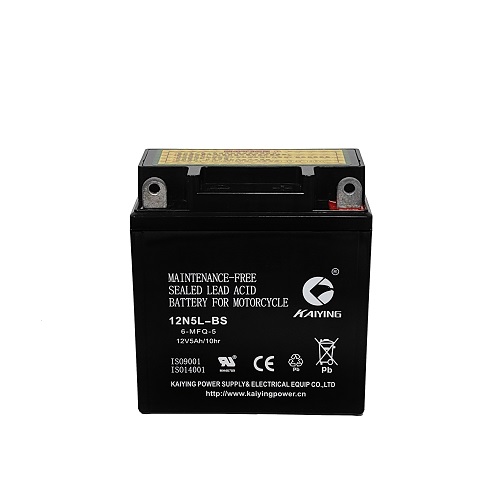 Wholesale Scooter Battery SMF Motorcycle Battery 12N5L-BS 12V5AH manufacturer