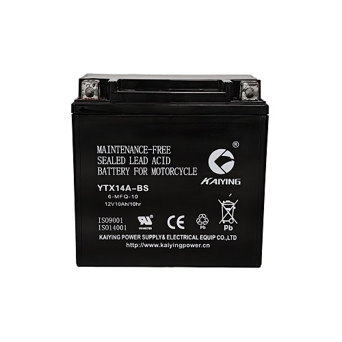 SMF Motorcycle Battery YTX14A-BS 12V14AH manufacturer