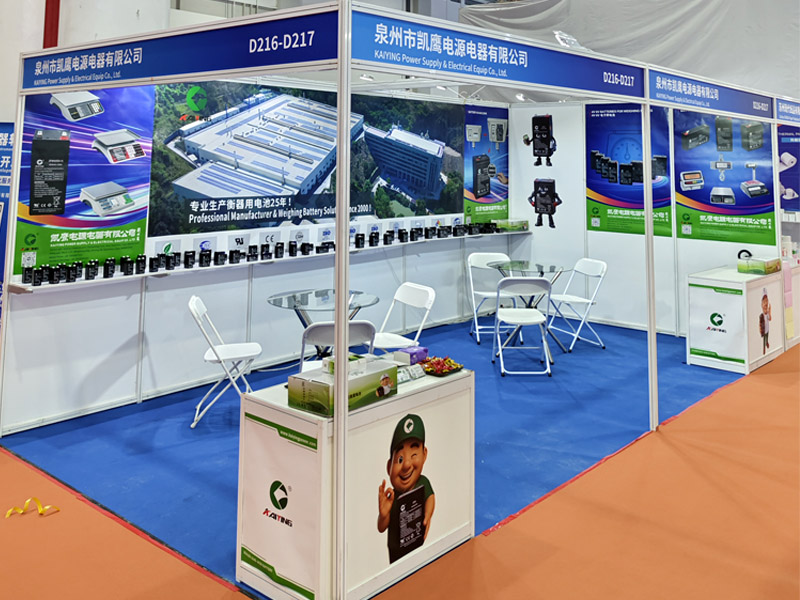 "Great Scales Need Great Power"-Kaiying Batteries at InterWEIGHING 2026